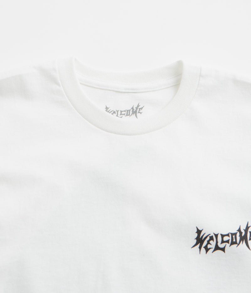 Welcome Nephilim Printed T-Shirt in White and Black