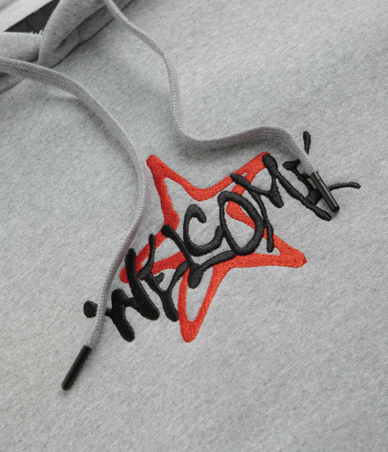 Welcome Sirius Embroidered Hoodie in Heather