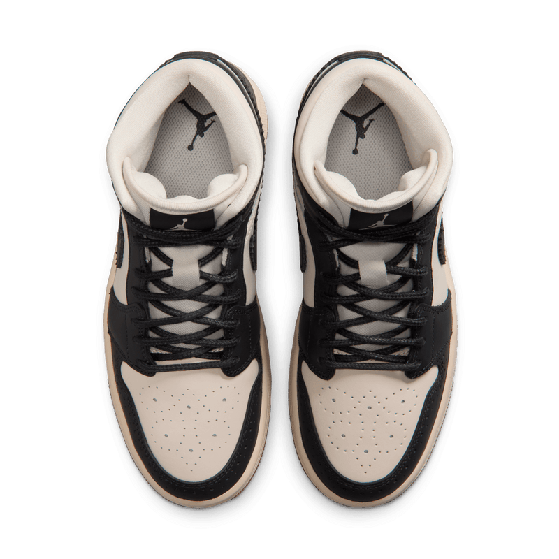 Women's Air Jordan 1 Mid SE "Off Noir Pearl White"