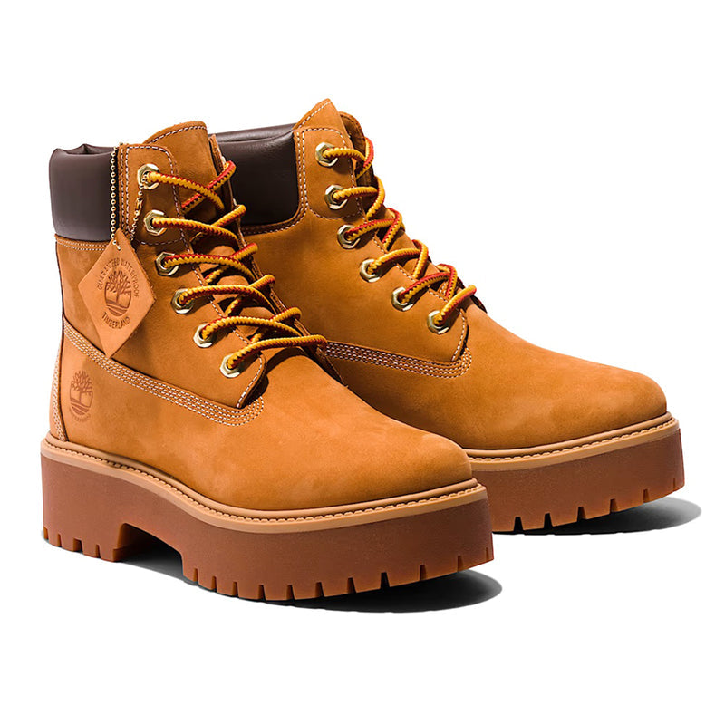 Women's Timberland Stone Street 6 In Platform Boot Wheat (TB1A5RJD 231)