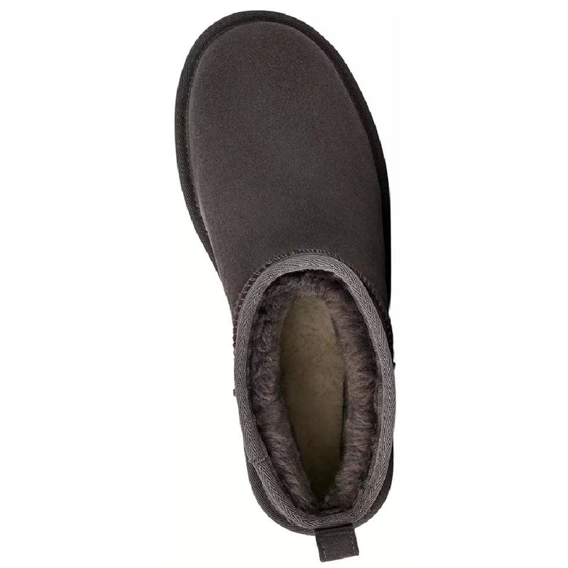 Women's UGG Classic Ultra Mini Platform Charcoal (1135092-CHRC)