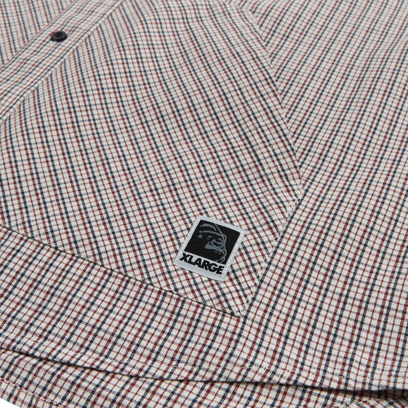 XLarge Check Double Sleeves Shirt - Beige