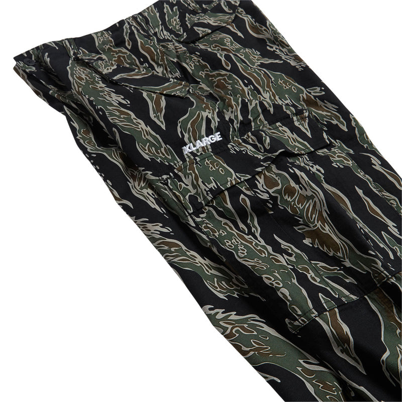 XLarge Label Ripstop Cargo Pants - Olive