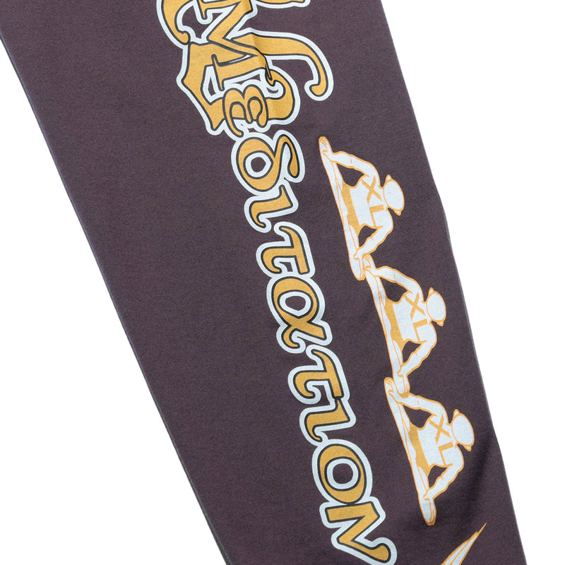 XLarge Meditation Long Sleeve T-Shirt - Purple