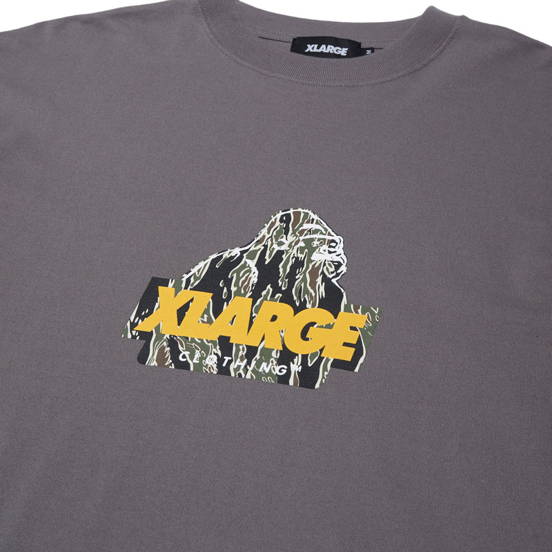 XLarge Urban Logo Long Sleeve T-Shirt - Charcoal