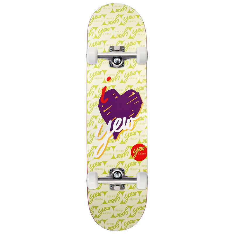 Yew I Love Yew Skateboard Complete - Green - 8.25"