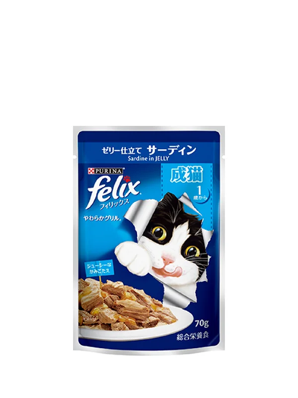 FELIX ADULT SARDINE POUCH 70G