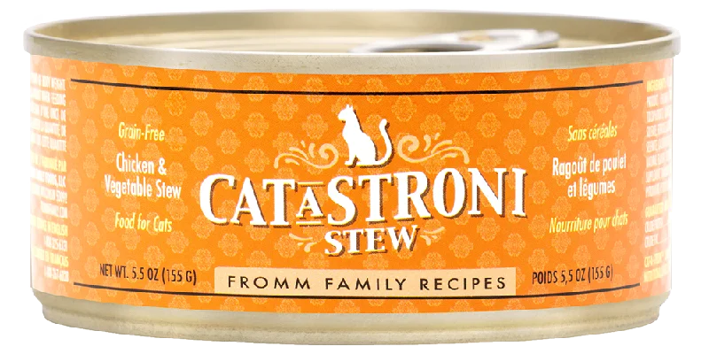 Fromm Cat Can Cat-A-Stroni Chicken Vegetable Stew 5.5oz