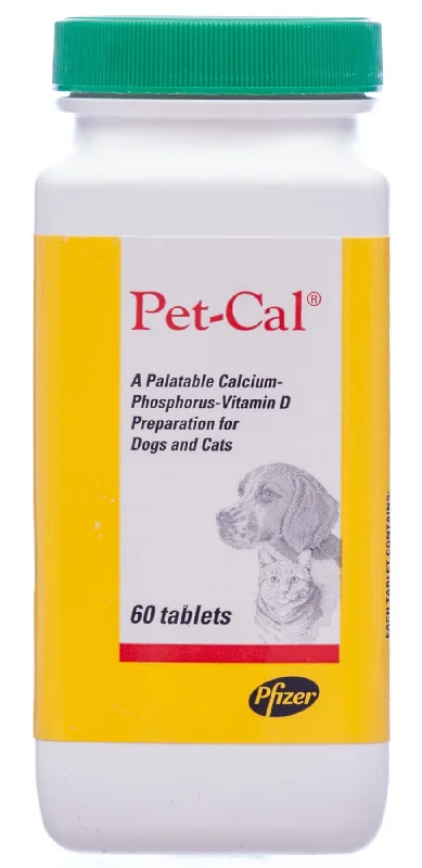 Pet-Cal Tablets, 60 ct