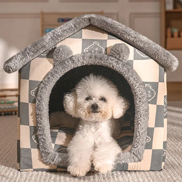 Pat and Pet Emporium | Pet Beds | Sweet Foldable Pet House