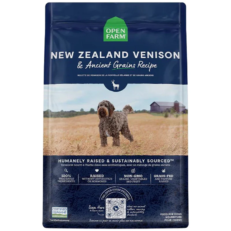 Open Farm Grain Free Dog Dry Food New Zealand Venison