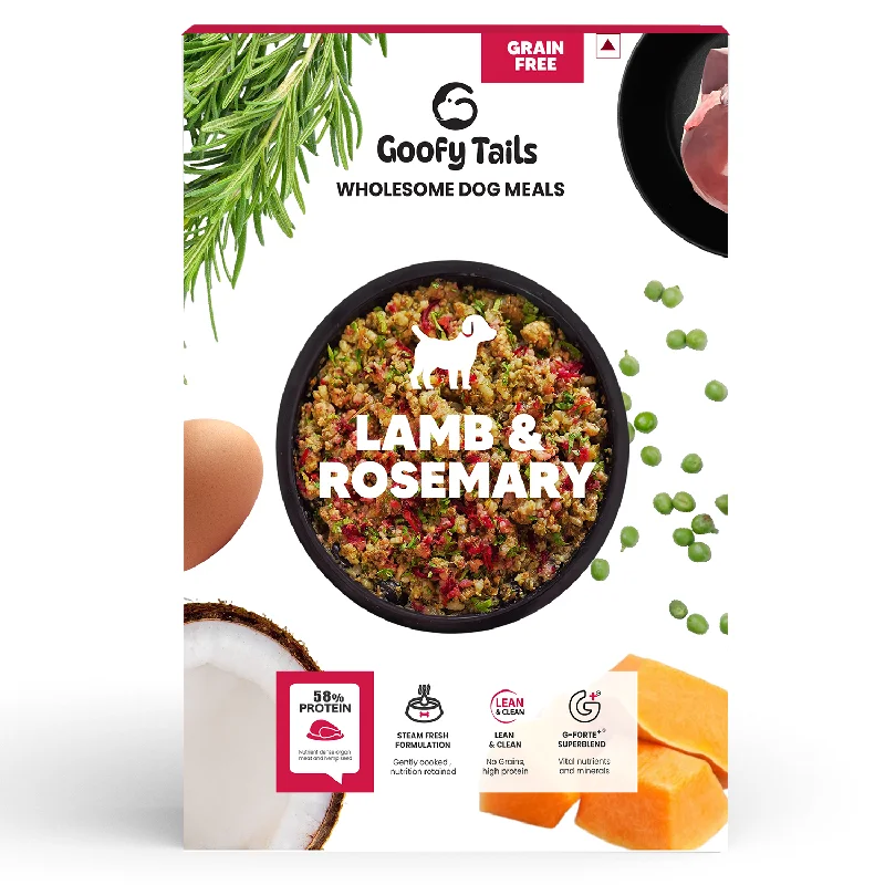 Goofy Tails Lamb and Rosemary Gluten & Grain Free Food for Dogs and Puppies