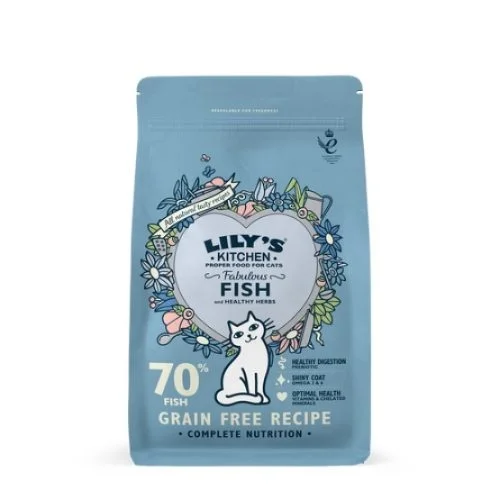 Lily's Kitchen Dry Cat Adult Fabulous Fish 2kg