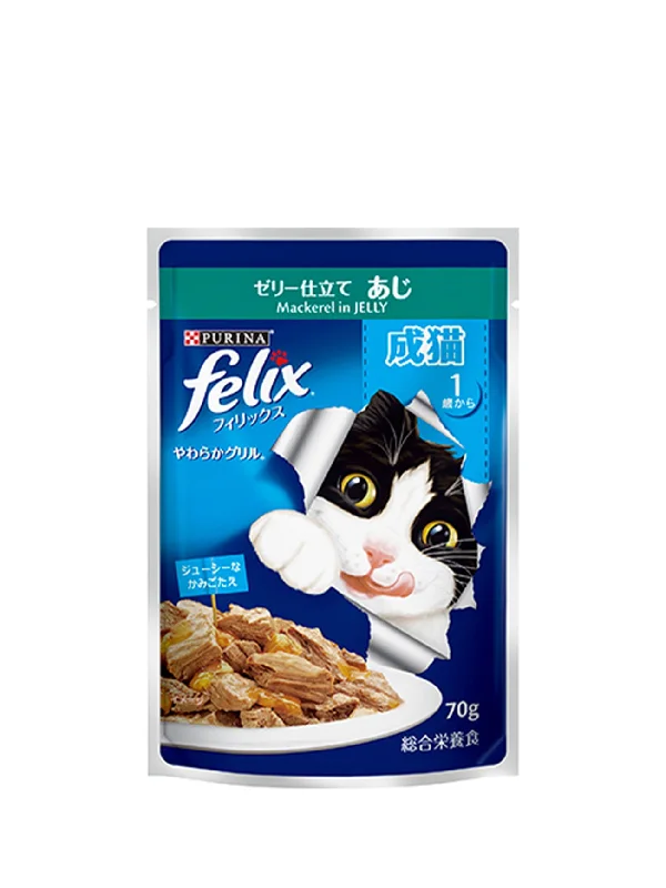 FELIX ADULT MACKEREL POUCH 70G