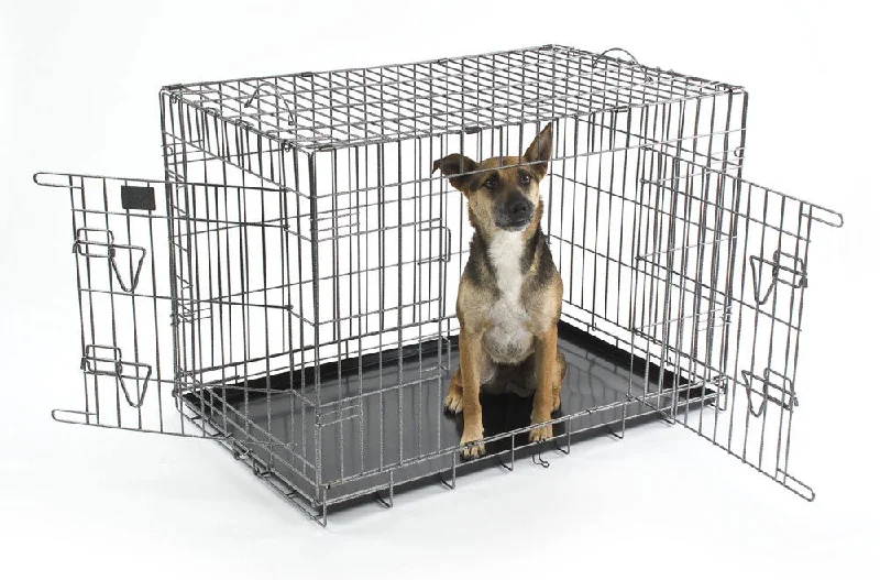 Heavy Duty Dog Cages - 2 Door Crates