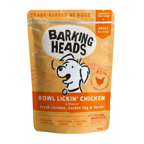 Barking Heads Bowl Lickin' Chicken 300g