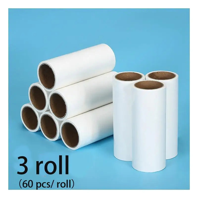 3 Lint Rolls Of Paper