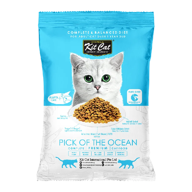 Kit Cat Premium Cat Dry Food -  Pick Of The Ocean (Sample)