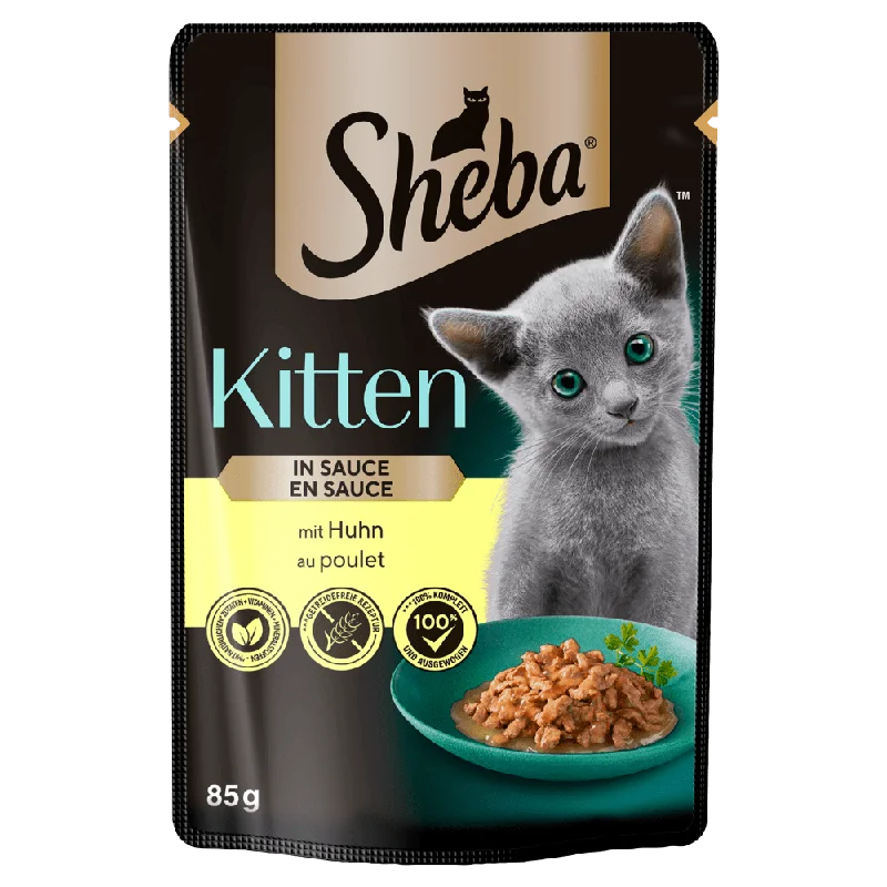 SHEBA Kitten with Chicken in Sauce 85 g