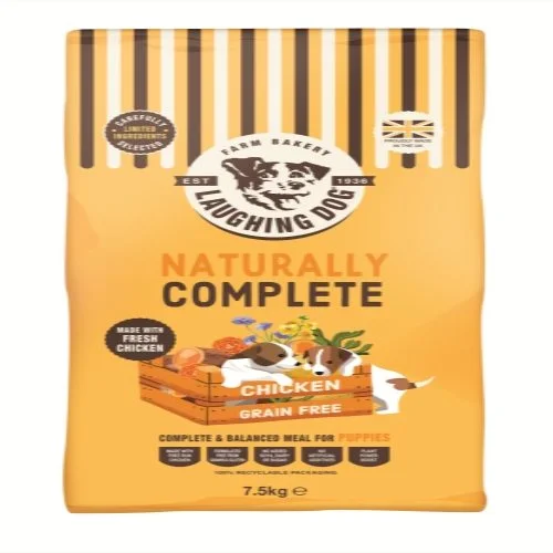 Laughing Dog Naturally Grain Free Complete Puppy Chicken 7.5kg