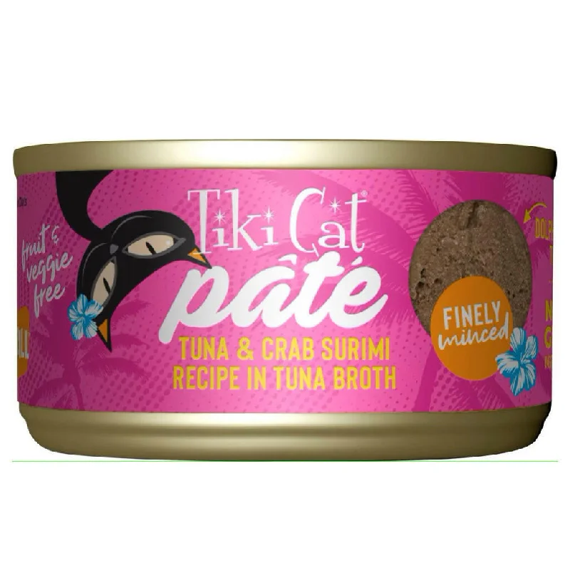 Tiki Cat Tuna & Crab Pate (2.8 oz x 12 cans)