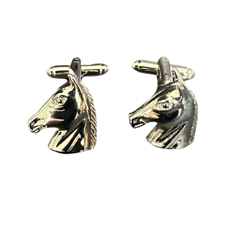 Horse Head Cuff Links