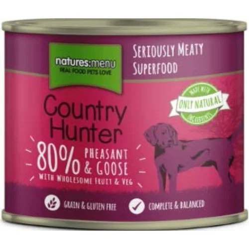 Country Hunter Meals Dog Can Pheasant And Goose 6x600g