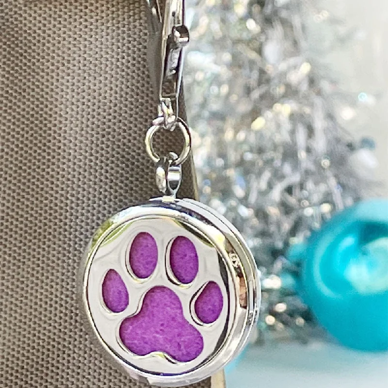 Lone Paw Aromatherapy Purse Locket or Key Ring