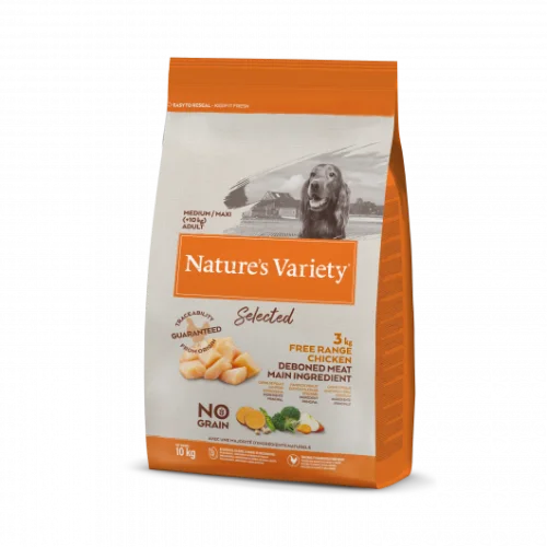 Nature's Variety Selected Dry Medium Adult Dog Free Range Chicken 2kg