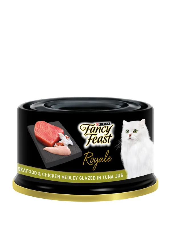 FF ROYALE SEAFOOD&CHIC IN TUNA JUS 85G