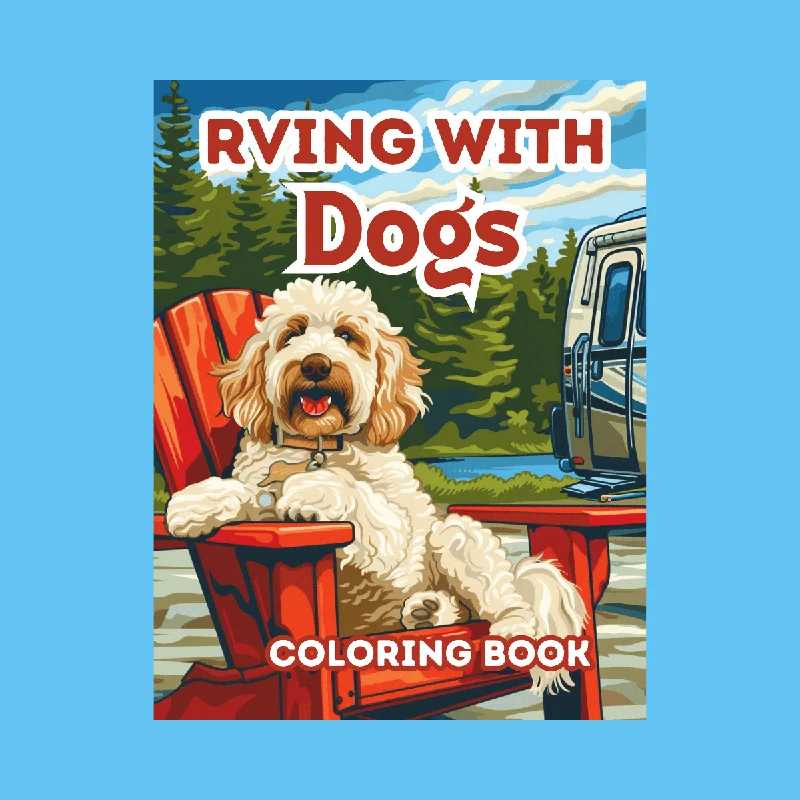 PRINTABLE RVing with Dogs Coloring Book