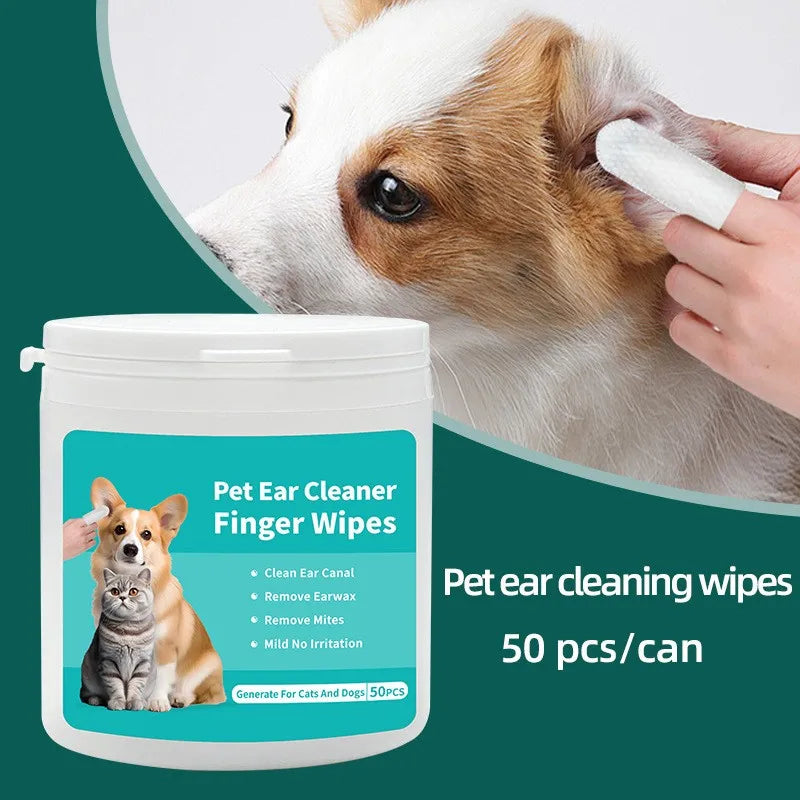 Pet Disposable Ear Cleaning Wipes