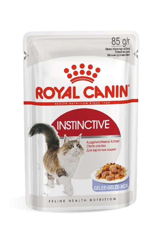 Royal Canin Instinctive – Wet food for adult cat in jelly (85gm\ Pouch)