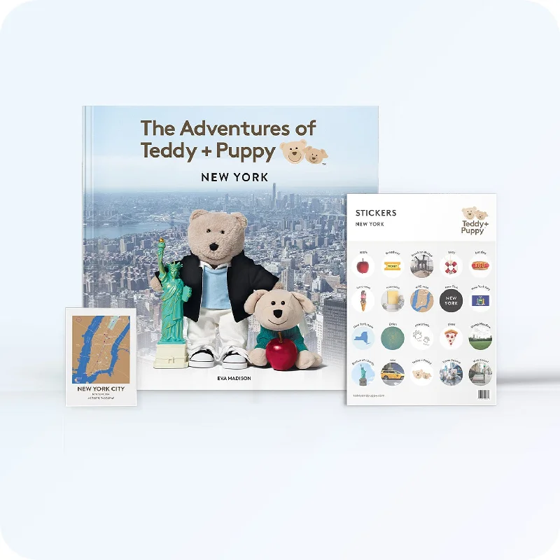 The Teddy + Puppy New York City Bundle