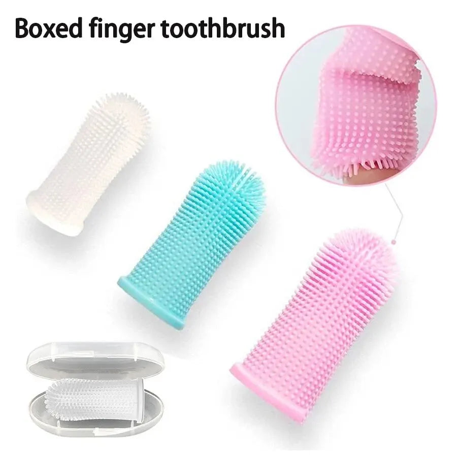 Soft Silicone Finger Toothbrush Cleaner