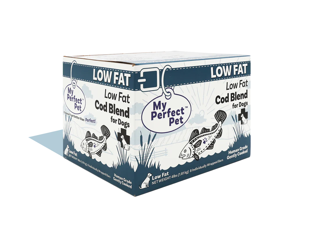 My Perfect Pet Dog Frozen Gently Cooked Food Grain Free Low Fat Cod