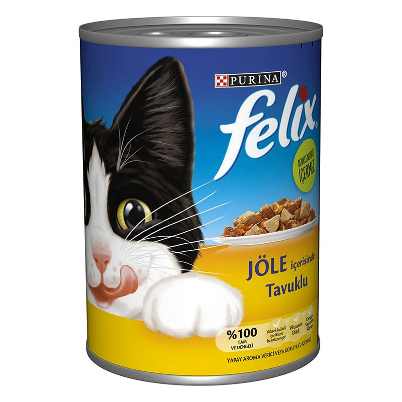 FELIX Chicken in jelly  Cat Wet Food Canned 400 gr