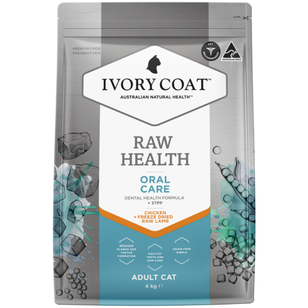 IVORY COAT ORAL CARE RAW HEALTH CAT 2KG