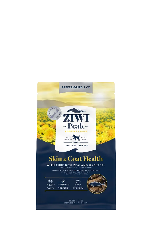 Ziwi Peak Freeze-Dried Dog Raw Functional Booster - Skin & Coat Mackerel 320G