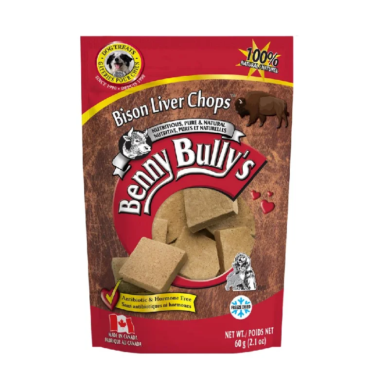 Benny Bully's Bison Liver Chops 60g