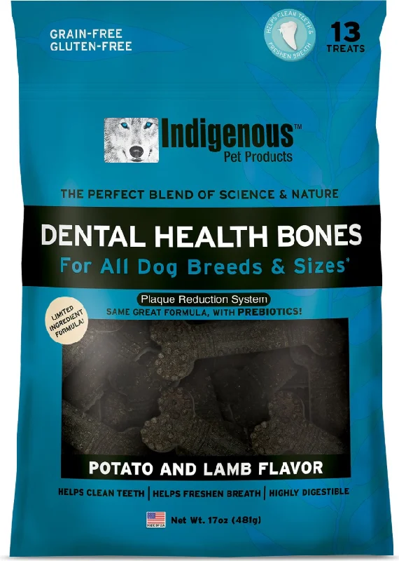 Indigenous Dental Health Bones — Potato & Lamb Flavor 17oz