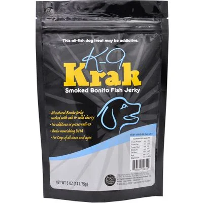 K-9 Krak Smoked Bonito Fish Jerky