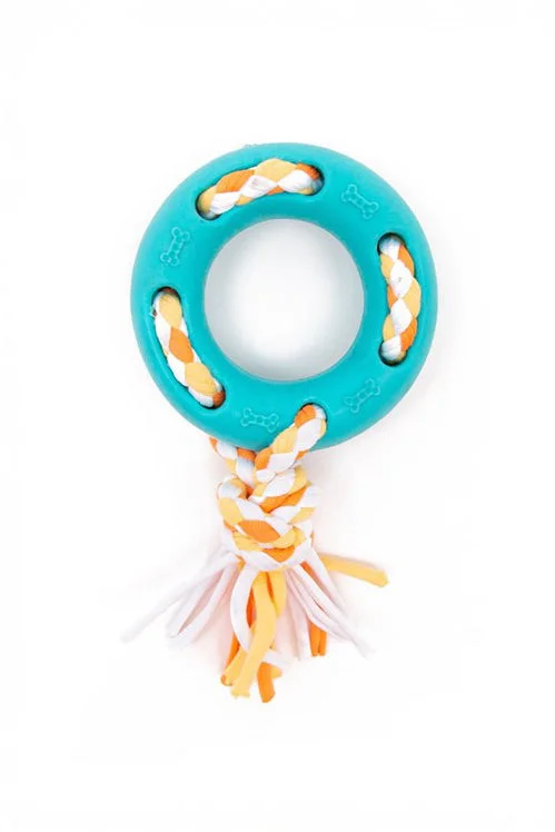 Little and Lively TPR Ring and Rope Dog Toy