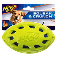 Nerf Dog TPR Exo Crunch Football*Clearance*