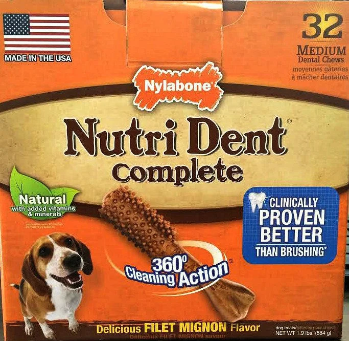 Nutri Dent Complete Adult Medium Filet Mignon