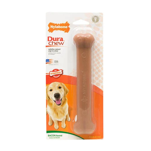 Nylabone DuraChew Bone Bacon Flavoured Dog Chew Large