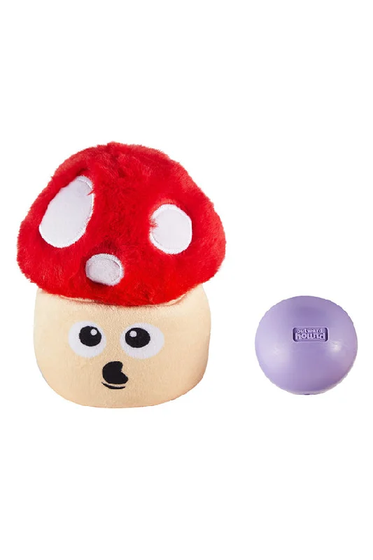 Outward Hound Snack Palz Mushroom Dog Toy