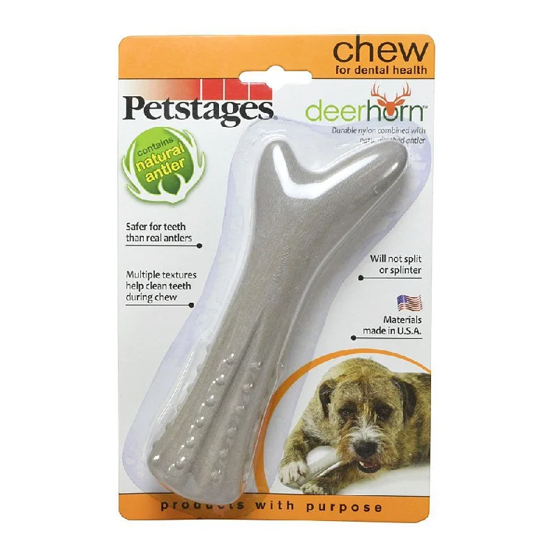 Petstages Large Deer Horn Long Lasting Antler Chew Toy