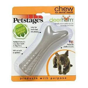 Petstages Small Deer Horn Long Lasting Antler Chew Toy