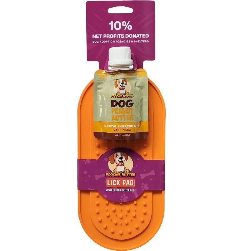 Poochie Butter Squeeze Pack + Lick Pad